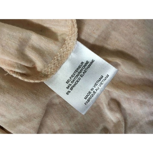 Bobeau Womens Top Cold Shoulder Crewneck Short Sleeve Tee Pink Plus Size 1X - Picture 12 of 12